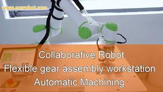 Collaborative robot/Flexible gear assembly workstation/Automatic Machining