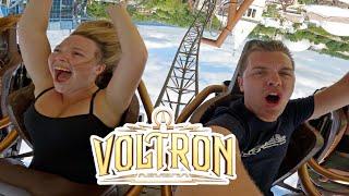 WE RODE VOLTRON!! On-Ride Reaction from Europa Park's New World Class Launch Coaster