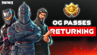 The Return Of OG Fortnite Battle Passes...