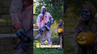 My Halloween Loadout  #halloween #loadout #asmr #chainsawman