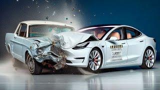 NEW CAR VS OLD CAR CRASH TEST