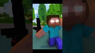 Epic bottle flip and dance Herobrine brothers  #trending #minecraft #animation