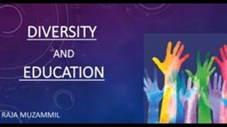 Diversity,  Human diversity and education