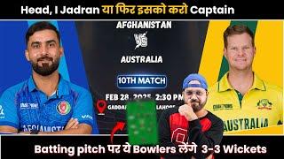 AUS vs AFG Dream Team Prediction | AFG vs AUS Dream Team Prediction | Australia vs Afghanistan