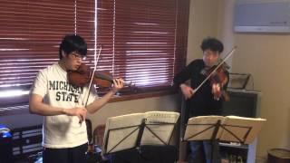 Navarra by Sarasate for 2 violins 2013.2