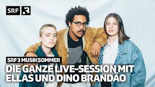 Die ganze Live-Session von Ellas und Dino Brandão | SRF 3 Musiksommer | Radio SRF 3