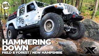 Jeep Gladiator Truck Overland Off-Road Field and Forest New Hampshire Nitto JL JT Experience Part 5