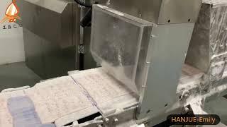 HANJUE Sticky rice skin rolls making machine Cake roll with rice skin