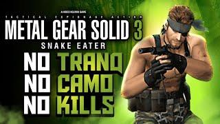 Can You Beat MGS3 on the Hardest Difficulty without Camo or the Tranquilizer?