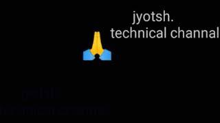 Jyotish technical channel