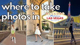 LAS VEGAS INSTAGRAM SPOTS  EXACT locations & how I shoot photos solo