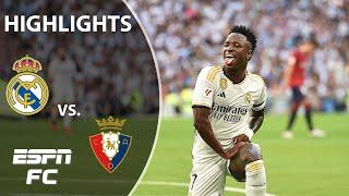 Real Madrid vs. Osasuna | LALIGA Highlights | ESPN FC