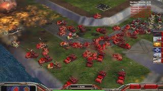 CHINA Nuke - Command & Conquer Generals Zero Hour -1 vs 5 HARD Gameplay