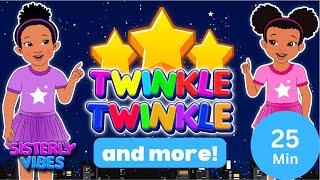 Twinkle Twinkle Little Star + More Nursery Rhymes | Sisterly Vibes