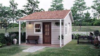 Small House Design  4 X 5 meters ( 20 sqm )