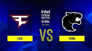 FaZe vs. FURIA - IEM Rio 2024 - Group A