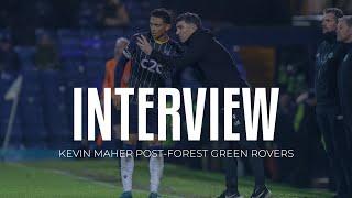 Interview: Kevin Maher on point against Forest Green Rovers