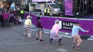 "The Dancing Grannies" strut their stuff in Stafford