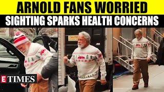 Santa Arnold Schwarzenegger's New York Sighting Sparks Health Fears | Watch Viral Video