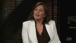 Mariska Talks Perfecting her Cop Walk