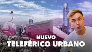 Así será el teleférico urbano de Santiago: los avances del transporte