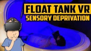 Virtual Reality in Sensory Deprivation Tank - Realistic Space Walk Experience - @Barnacules