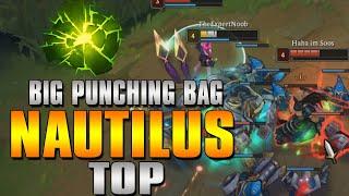 Just a Big Punching Bag | Nautilus Aftershock Top - League of Legends