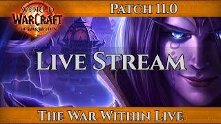 The War Within World Questing and Farming | Computer fixed  + new internet | twitch dual stream