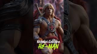 Meet the NEW HE-MAN (2025)  First Look at Nicholas Galitzine as Prince Adam! (I) #Shorts
