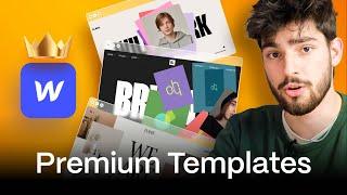 Top 5 INCREDIBLE Premium Webflow Templates