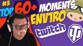 #3 env1ro TOP 60+ Best Moments from Twitch | World of Tanks