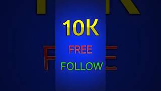 10K FREE FOLLOWERS  || Instagram Followers Kaise Badhae