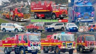 *RARE - 20 TRUCKS* FRV // CFA - Tankers, LP47, HL & MORE! - Responding Code 1 | Shed Fire, Keilor