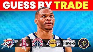 GUESS THE NBA PLAYER BY THEIR TRADES | NBA QUIZ 2024