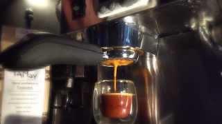 The Perfect Espresso Shot - Slow motion spectacular coffee brew -