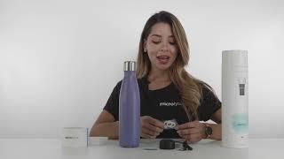 CrazyCap™ Bottle | UV-C water purification bottle