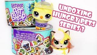 Unboxing 12 Littlest Pet Shop Hungry Pets Series 3 Blind Bags