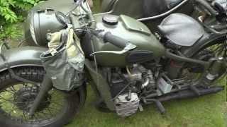 M72 Russian combination motorcycle K750 Dnepr Ural russian combination