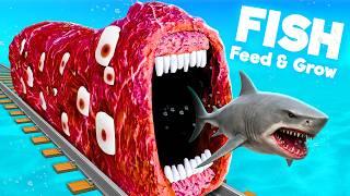 They Put TRAIN EATER in my Feed & Grow Fish