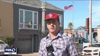 Flagpole sparks dispute between city and San Francisco homeowner