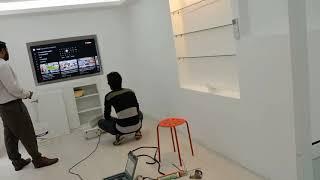 #gypsum work, Aluminum work,Paint work, cupboard work,Tv installation #home #dubai #aluminum
