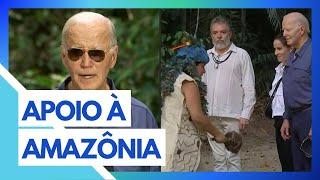 VISITA HISTÓRICA: JOE BIDEN VISITA MANAUS E ANUNCIA APOIO À AMAZÔNIA