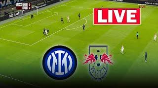  Live : Inter Milan vs RB Leipzig Live Football Match | Champion League 24-25 | Live Football Match