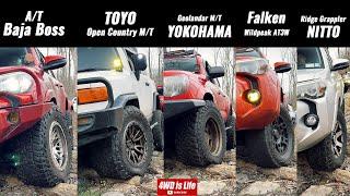 Baja Boss, TOYO, YOKOHAMA, FALKEN, NITTO - Offroad Tire Comparison