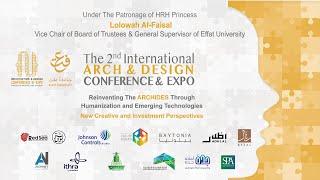 Effat 2nd International ARCH & DESIGN Conference & Expo