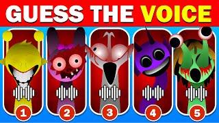  IMPOSSIBLE! Guess The Phase 1,2,3 Sprunki Characters By Their VOICES! | Incredibox Sprunki Quiz