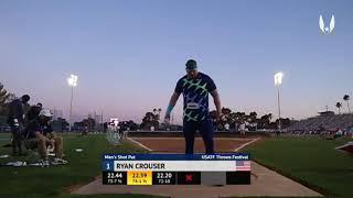 The best shot put in the world lately ' Shot Put RYAN CROUSER "