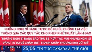 Những Nghị sĩ Đảng Tự do bỏ phiếu chống lại việc thông qua các quy tắc cho phép phế truất lãnh đạo