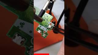 Button reflow #TechDIY #reflow #3dprint #Electronics #DIY #Soldering #Tutorial #Maker #YouTubeShorts