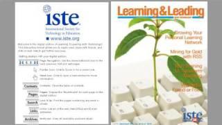 Using the ISTE Learning & Leading Online Reader